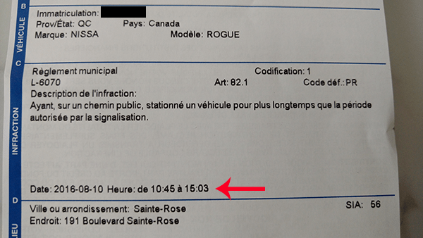 contravention-injustifiee